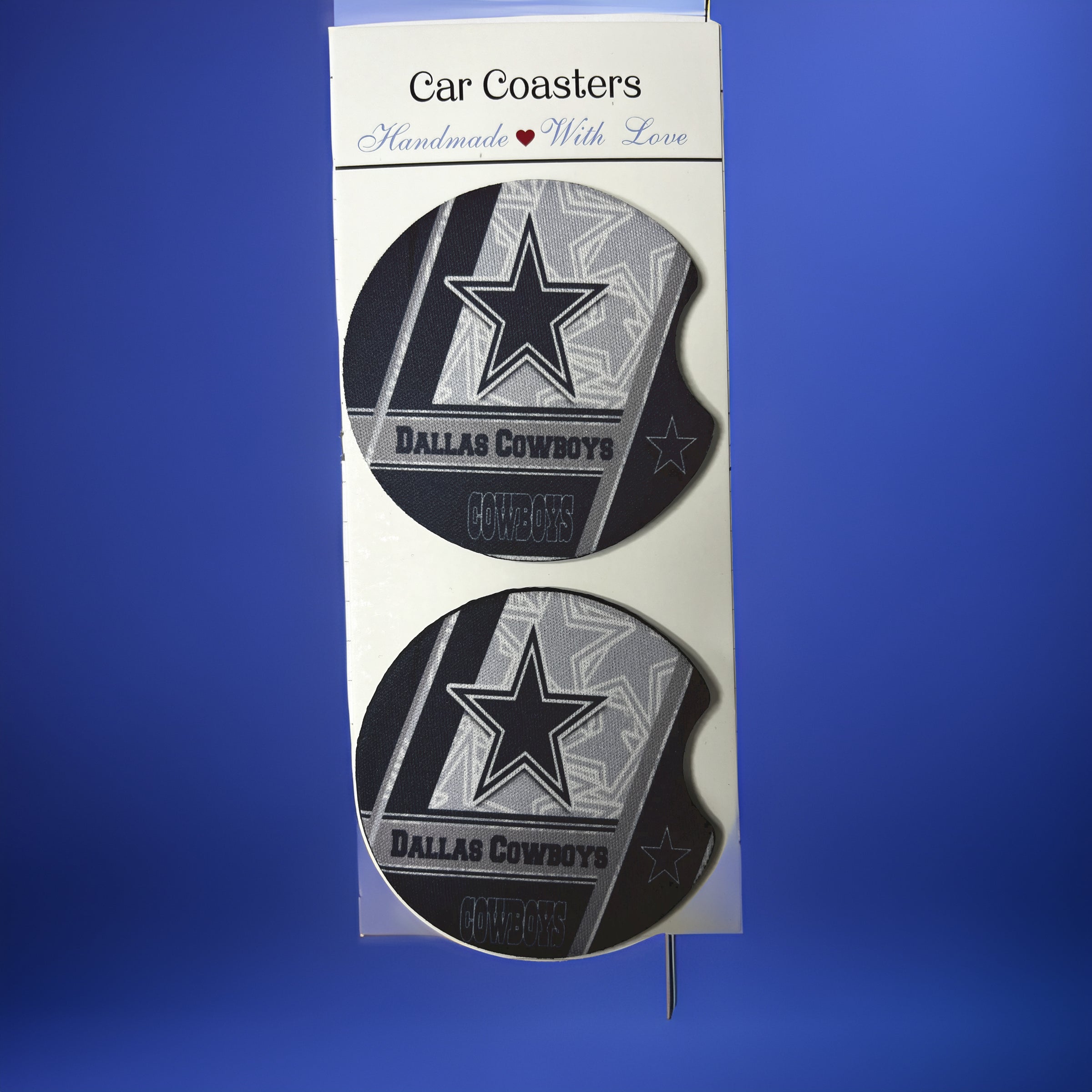 Dallas Cowboys Car Coasters | Fern's Sublimation & More